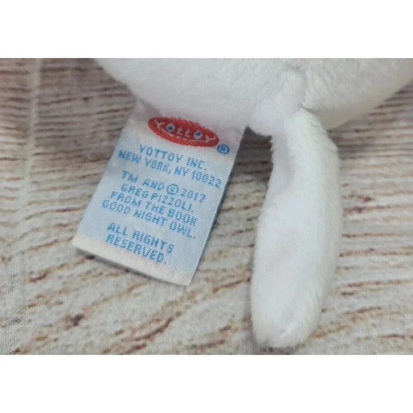 Yottoy Plush Number One Sam Dog Stuffed Animal Toy Black White 8" Greg Pizzoli - Picture 4 of 4